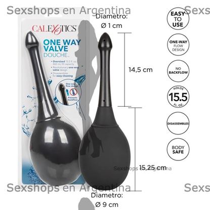 Ducha anal one way